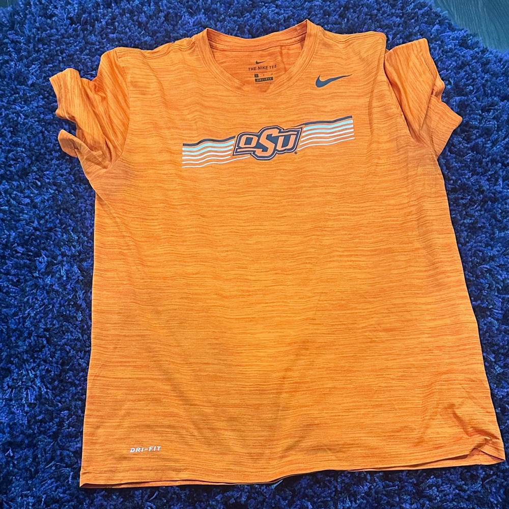 Nike Kids Bright Orange Dri-FIT Tee